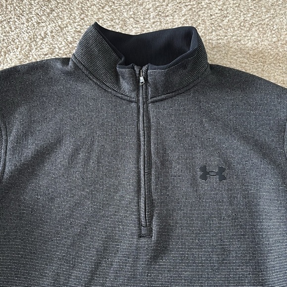 Under Armour Gray Quarter-Zip Pullover - Picture 2 of 6